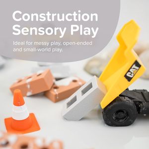 25 Stuks Mini Siliconen Bouwstenen Voor Zintuiglijk Spel, Realistische Mini-Blokken - Product Image 4