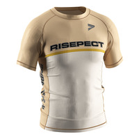 Rashguard Jiu-Jitsu Guerrier Japonais – Compression, Soutien, Extensible, Anti-Transpiration pour Entraînement No-Gi
