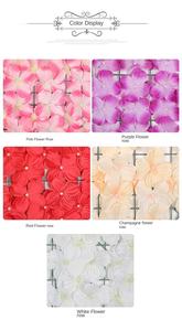 Haute qualité soie artificielle Rose mur mariage <span class=keywords><strong>fond</strong></span> événement décoration Shoot Photo accessoires intérieur extérieur centre commercial fenêtre plante - Product Image 6