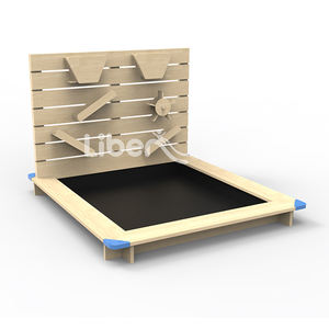 Grande <span class=keywords><strong>bac</strong></span> à <span class=keywords><strong>sable</strong></span> <span class=keywords><strong>en</strong></span> bois pour enfants <span class=keywords><strong>en</strong></span> forme de bateau pirate, avec auvent réglable <span class=keywords><strong>en</strong></span> <span class=keywords><strong>hauteur</strong></span>, pour la cour, écologique et non toxique - Product Image 5