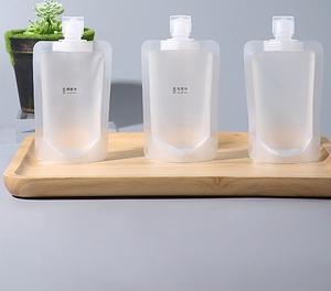 Nhỏ Travel Hand Chất Tẩy Rửa Lỏng Foam Soap Dispenser Bao Bì Nước Túi Cho Dầu Gội Đầu Tùy Chỉnh In Nhựa Refill <span class=keywords><strong>Spout</strong></span> <span class=keywords><strong>Pouch</strong></span> - Product Image 3