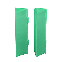 Anti-UV corflute plastik pelindung pohon plastik bergelombang lembar pelindung pohon