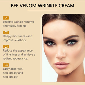 OUHOE Crema per la cura del viso al veleno d'api idrata delicatamente, illumina la pelle, lasciandola delicata, tenera e morbida IT - Product Image 3