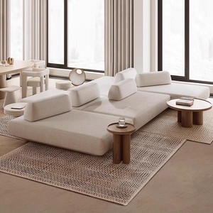 Meubles d'intérieur de luxe ultra-confortables, canapé modulaire rembourré Cloud, convertible de haute qualité pour salon - Product Image 4