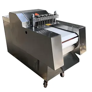 Commercial Stainless steel chicken nugget chopper pig feet dividing machine frozen meat ribs chopping machine