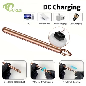 Vibratore <span class=keywords><strong>Anale</strong></span> in Acciaio da 1mm con Ricarica USB, Popolare Mini Massaggiatore Giapponese AV, Collana Vibrante per Donne - Product Image 6