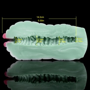 Masturbador Oral Green Snake, Copa de Masturbación Masculina, Inserto de Labios, Masajeador de Próstata, Vagina de Bolsillo, Juguetes Masturbadores al por Mayor - Product Image 4