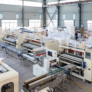 Thiết kế nhỏ gọn Hướng dẫn sử dụng/bán tự động giấy vệ sinh máy làm cho doanh nghiệp nhỏ chi phí thấp PLC mang động cơ bánh răng lõi - Product Image 2