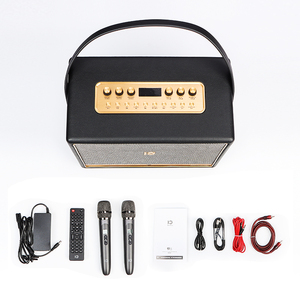 Home Decoration 120W High Fidelity Ultra Loud <b>Speaker</b> With Two Cordless Microphones Home Decoration <b>Speaker</b> - Product Image 6