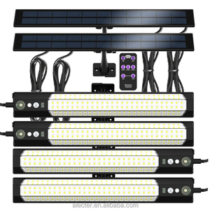 Trending Alecter Solar Powered <b>Motion</b> Sensor <b>Lights</b> IP65 Waterproof 4100K Neutral White High Brightness Lighting - Product Image 1
