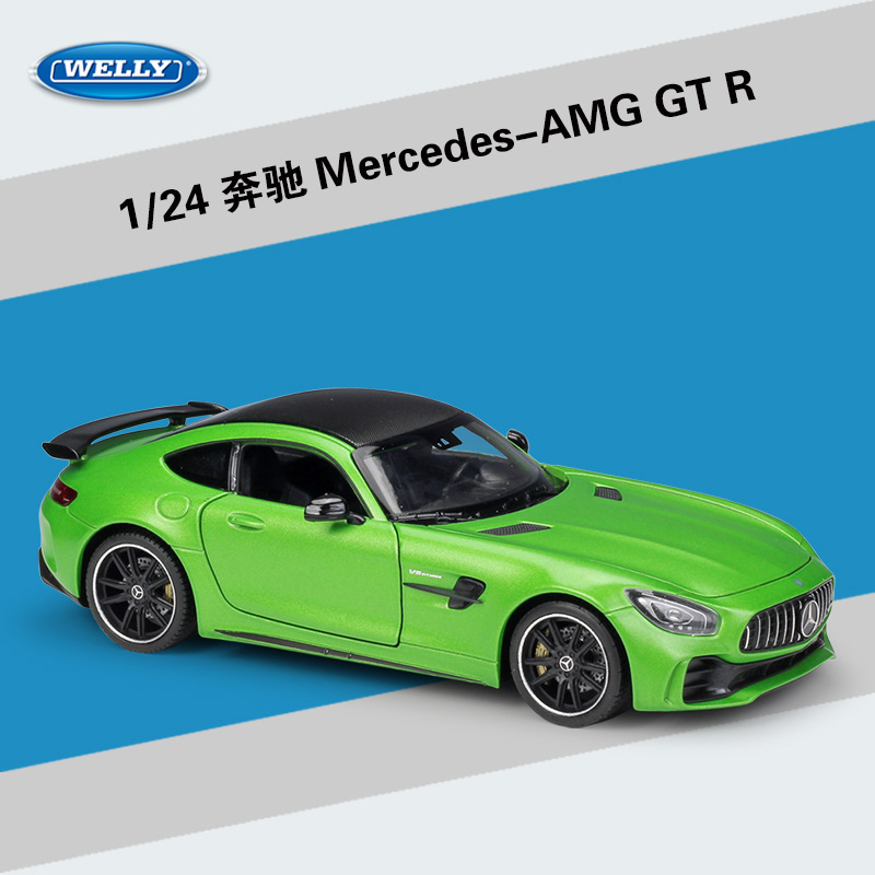 Mercedes amg gt r green