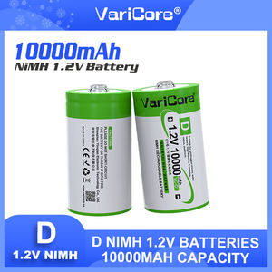 Аккумуляторная батарея Varicore D Size 10000 мАч, перезаряжаемые батареи <span class=keywords><strong>Ni</strong></span>-<span class=keywords><strong>MH</strong></span> для газовых плит/водонагревателя - Product Image 2