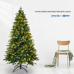 <span class=keywords><strong>Sapin</strong></span> artificiel en PVC/PVC réaliste, <span class=keywords><strong>sapin</strong></span> de Noël avec support métallique, arbre de pin artificiel complet pour la décoration de la maison et des fêtes - Product Image 3