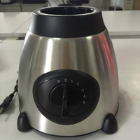 Pencampur buah elektrik 5 kecepatan, blender makanan elektrik komersial dapur rumah tangga, Juicer buah 5 kecepatan
