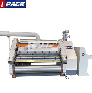IPACK China Fingerless Single Facer Machine For 3 or 5Ply Corrugated Cardboard Production Line