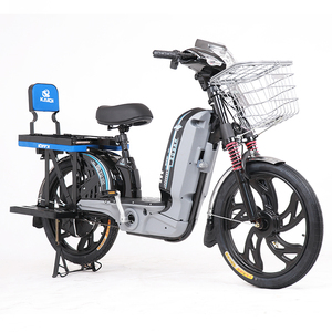 Venta al por mayor de fábrica: Patinetes eléctricos baratos para adultos, bicicleta eléctrica híbrida de carga de 22 pulgadas para ciudad y montaña - Product Image 5