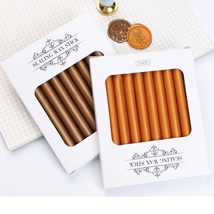 Ensemble de bâtons de cire à cacheter, 10 pièces, bâtons ronds colorés pour enveloppes et sceaux - Product Image 5