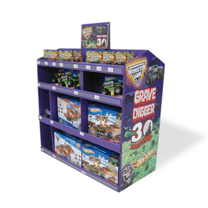 Présentoirs publicitaires en carton personnalisés pour jouets, poupées et œufs de Pâques - Couleurs personnalisées certifiées ISO9001 - Product Image 6