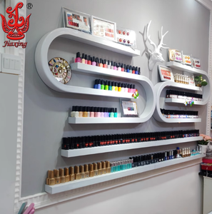 رف تخزين حديدي محمول على شكل حرف U لطلاء الأظافر وملحقاتها رف تخزين حديدي معلق - Product Image 2