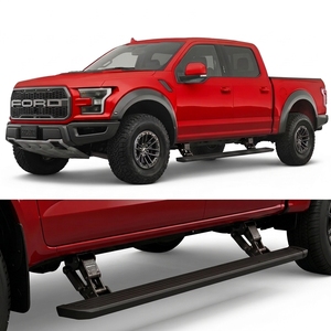 Marchepieds latéraux électriques en alliage d'aluminium, installation sans perçage pour <span class=keywords><strong>Ford</strong></span> <span class=keywords><strong>Raptor</strong></span> F150 F250 F350 F550 2020+ - Product Image 2