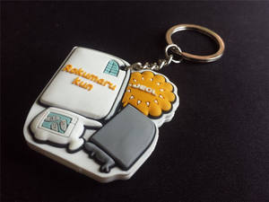 Llavero de PVC ecológico con diseño de la familia <span class=keywords><strong>Bluey</strong></span> y personajes de Bingo, muñeco de cachorro, colgante para bolso y <span class=keywords><strong>coche</strong></span>, venta al por mayor - Product Image 6