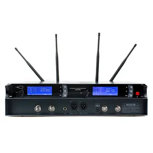 Voxfull Gốc Skm9000 Dual Kênh UHF Micro Không Dây Cho Hiệu Suất Sân Khấu - Product Image 2