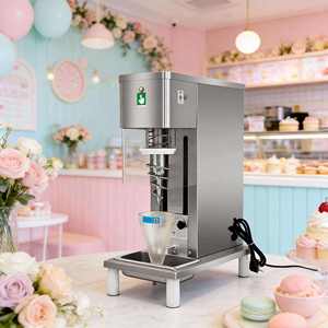Mezcladora Manual Comercial de Nueces con Sistema de Limpieza por Chorro, Licuadora de Helado y Yogur para Equipos de Heladería - Product Image 4