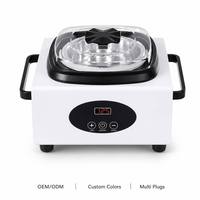 Nouveau chauffe-cire électronique avec rouleau applicateur et thermostat LED pour l'épilation des mains, des poils et des zones intimes, idéal pour les salons de beauté et les spas à domicile