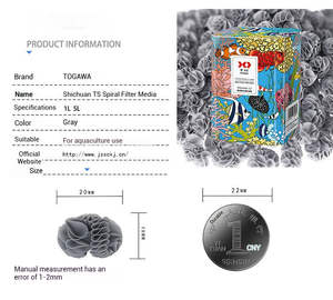 TOGAWA Hoogwaardig Ecologisch Bloemvormig Filtermedium voor Visvijvers, Waterzuivering en Bevorderde Bakterieenkweek in Aquaria - Product Image 3
