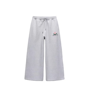 TAOP&ZA Nuova Collezione Primavera 2024 per Donna: Maglione Stampato Ampio e Pantaloni da Jogging Ricamati Dritti 0264002 0264001 - Product Image 1