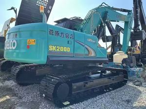 Escavatore Usato <span class=keywords><strong>Kobelco</strong></span> <span class=keywords><strong>SK200</strong></span> Stabile e Affidabile, Escavatore Medio da 20 Tonnellate <span class=keywords><strong>Kobelco</strong></span> Sk200D a Buon Prezzo in Vendita - Product Image 3