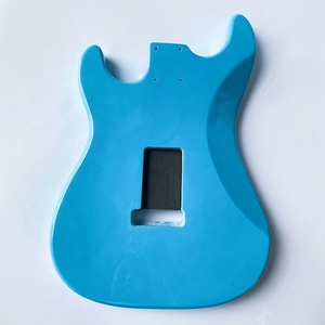 Cuerpo de guitarra de alto brillo en color azul Daphne con acabado en aliso para piezas de construcción de estilo - ¡Gran oferta! - Product Image 2
