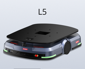 Camion à plateau plat électrique hybride sans rail de 100-1500 kg, AGV, nouvelle télécommande sans fil, navigation par vision, acier au carbone - Product Image 1