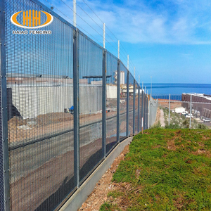 <span class=keywords><strong>Malla</strong></span> de Alambre Soldada Doble Recubierta de PVC de Alta Resistencia y Calidad al por Mayor, Valla Anti-Escalada 358 con Cable Eléctrico - Product Image 6