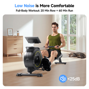 YPOO alta calidad 3KG volante Máquina De <span class=keywords><strong>Remo</strong></span> Gimnasio máquina De <span class=keywords><strong>remo</strong></span> imán sentado espalda máquina De <span class=keywords><strong>remo</strong></span> equipo De gimnasio - Product Image 5