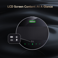 Sistema de Cámara de Videoconferencia PTZ 4K 30FPS con Zoom 3X, Solución AV, Mezclador de Video y Audio Todo en Uno para Conferencias Grupales