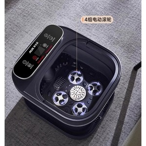 Baignoire pliable pour les pieds AUX avec chauffage, massage automatique, bassin pour les pieds à domicile, bleu AFB-50A1302 - Product Image 3