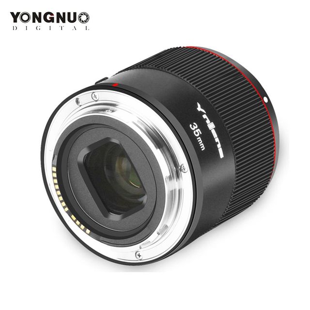 Yongnuo YN35mm F2R DF DSM Lens AF/MF 35mm F2 Full Frame Large Aperture Autofocus Mirrorless RF Mount for Canon EOS R RP R6 R5 R3