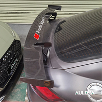 Kit de carrosserie Aulena High Dry Carbon Splitter diffuseur arrière capot côtés jupe Spoiler pare-chocs Kit de carrosserie pour Audi TT/TTS/TTRS