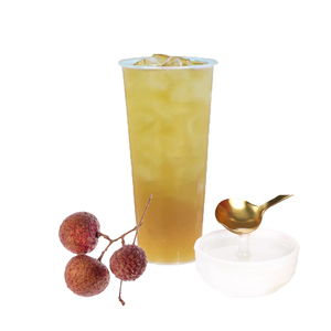 Litchi Syrup Concentrates <b>Slush</b> for Bubble Tea and Halal Dessert Applications Wholesale Supply Export Ready Supply Smoothie Base - Product Image 3