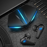Audífonos Inalámbricos TWS K55 a Precio de Fábrica, Resistentes al Agua, con Reducción de Ruido, para Juegos 5.2, Pantalla LED RGB, Audífonos Deportivos Intrauditivos