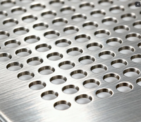 Panneaux de treillis métallique en acier inoxydable 304/316, épaisseur 1/3 mm, prix d'usine, filet de protection métallique, tôle perforée Qijiang