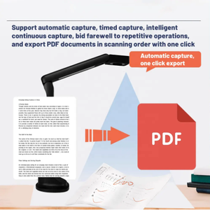 ShenMaiDi A3 Escáner de libros 16MP Potente <span class=keywords><strong>OCR</strong></span> con tecnología de aplanamiento alimentada por USB Lector de PDF Cámara de documentos en stock - Product Image 5