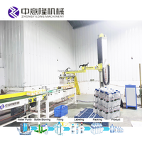 Ligne de production d'eau minérale entièrement automatique à grande vitesse 12000bph 500ml Projet pneumatique Z Ligne entière Sally Chine