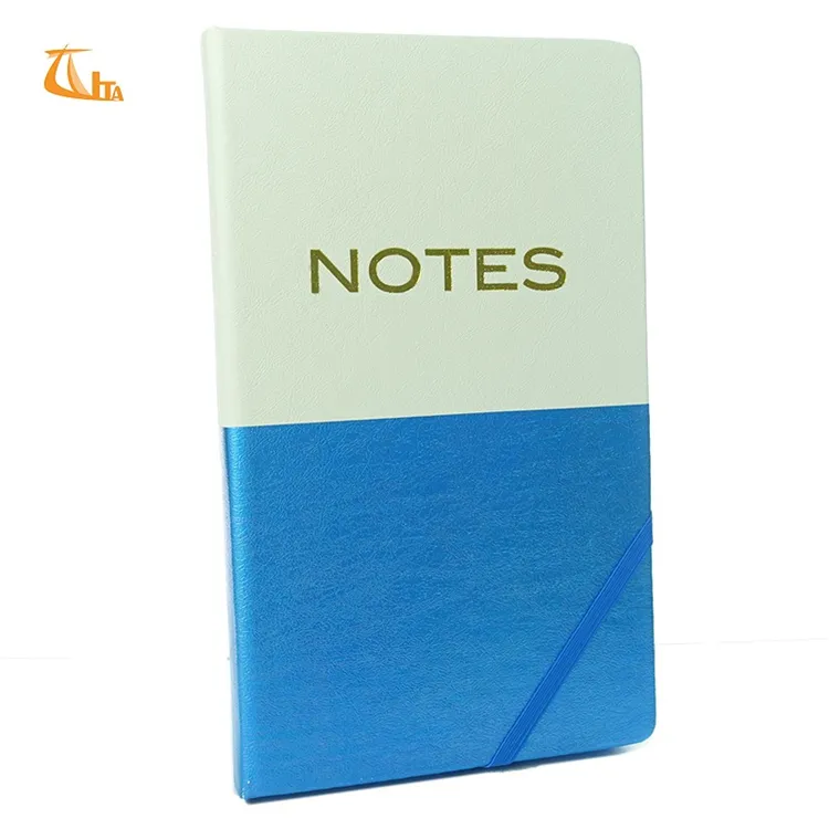 Custom Printing School Supplies Note Book Custom Lined Pu Leather Cover Notebook
