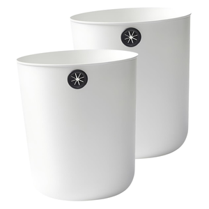 Grand seau de rangement rond minimaliste en PP+TPR pour la maison, le bureau et la cuisine, pratique S0395/S0396 - Product Image 1