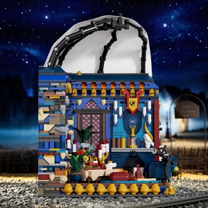 Ladrillo 66174 Colegio <span class=keywords><strong>Gryffindor</strong></span> Sala Mágica Maqueta de Construcción Adornos Juguetes Educativos Ensamblables para Niños - Product Image 4