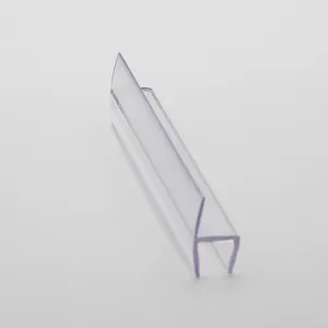 मुश्किल ग्लास 6 8 10mm एच प्रकार पीसी कमरे में स्नान सील रबर मौसम पट्टी