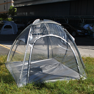 Tente bulle - Tente igloo instantanée - Tente de jardin pour 4 personnes - <span class=keywords><strong>Grand</strong></span> pod surdimensionné résistant aux intempéries - Protection contre le froid pour le <span class=keywords><strong>camping</strong></span> - Product Image 6