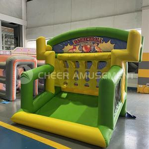 Развлекательная надувная игра в баскетбол и футбол, Интерактивная воздухонепроницаемая игра для игровой площадки в помещении <span class=keywords><strong>Funfair</strong></span> - Product Image 2